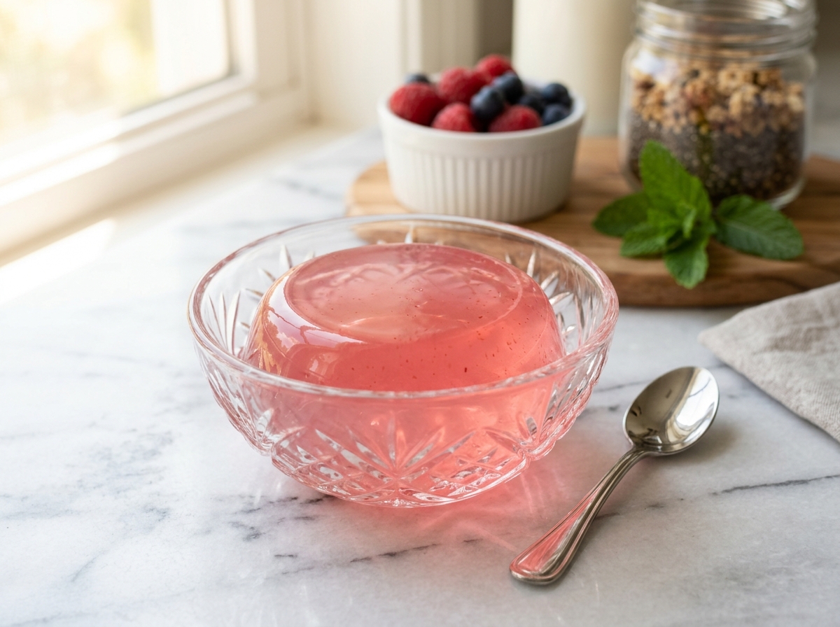 Receita da Gelatina Rosa Bariátrica